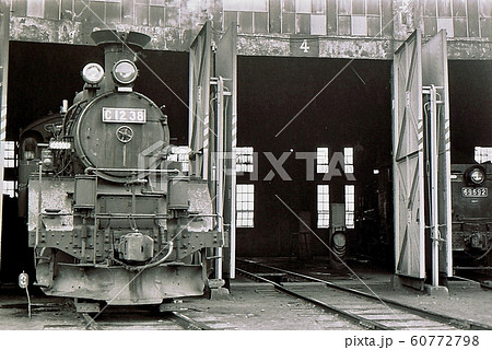 昭和44年 小樽築港機関区のC12 北海道小樽の写真素材 [60772798] - PIXTA