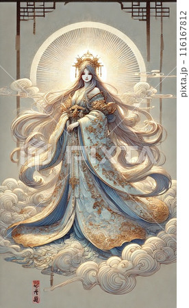 天照大神 #3のイラスト素材 [116167812] - PIXTA