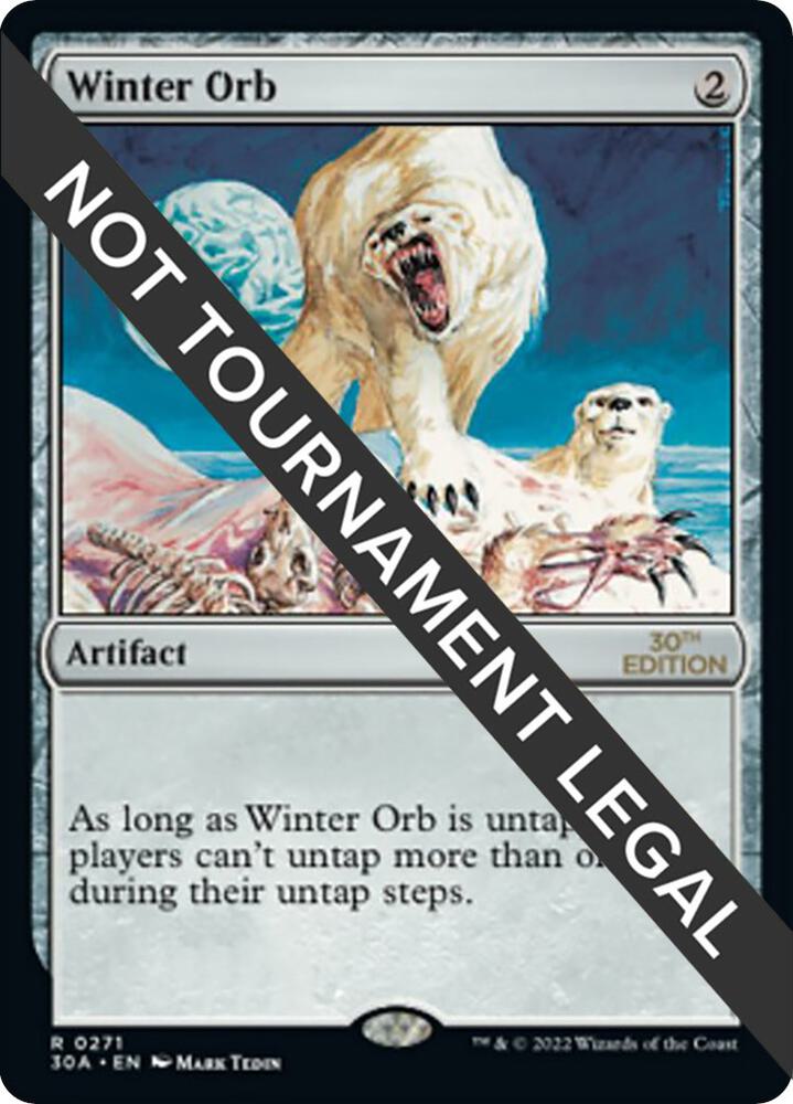 Winter Orb - 30th Anniversary Edition - Magic: The Gathering