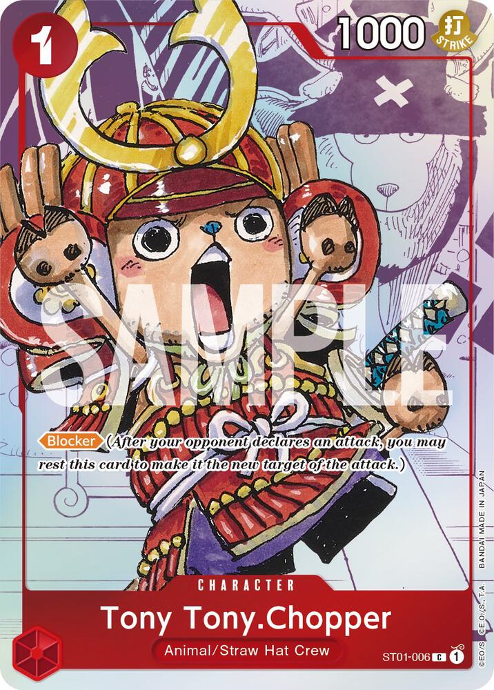 Tony Tony.Chopper - ST01-006 (Alternate Art) - One Piece Promotion