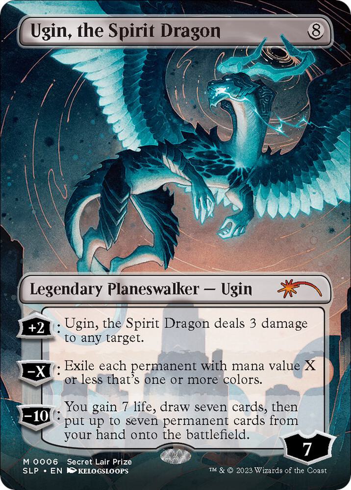 Ugin, the Spirit Dragon - Secret Lair Showdown - Magic: The