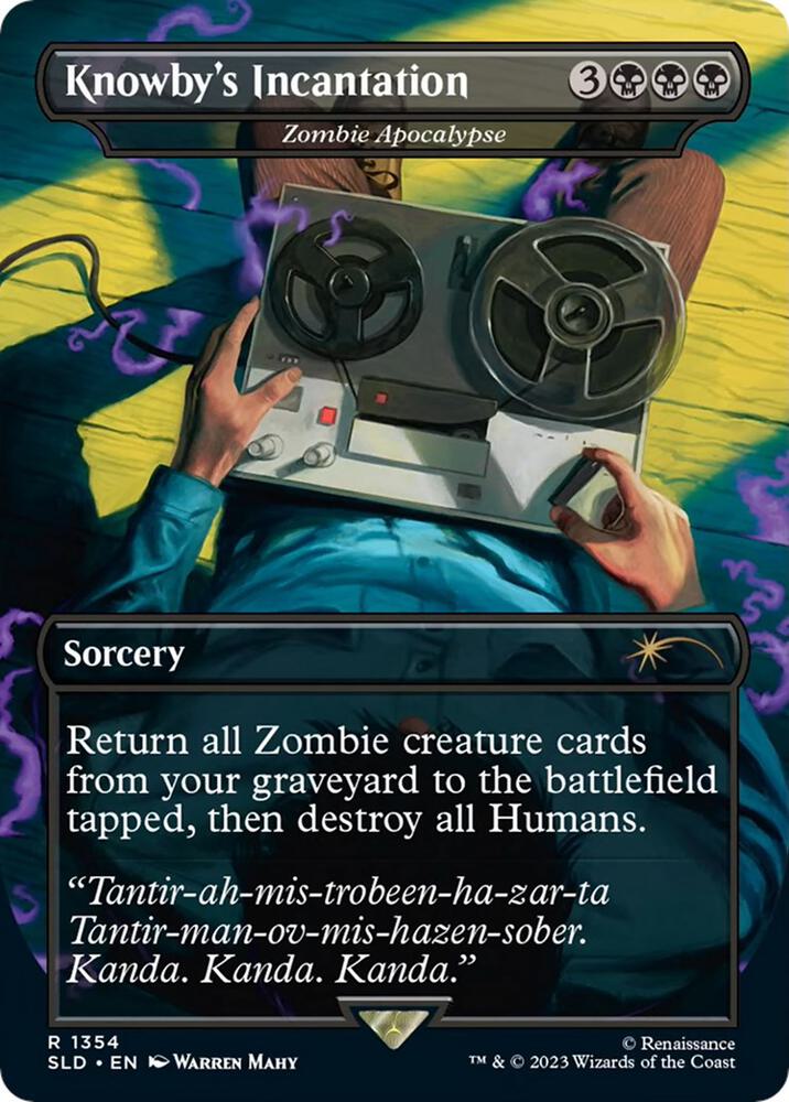 Knowby's Incantation - Zombie Apocalypse - Secret Lair Drop Series