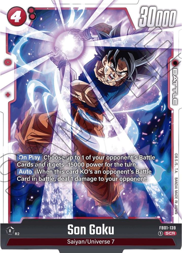 Son Goku - FB01-139 - Awakened Pulse - Dragon Ball Super: Fusion