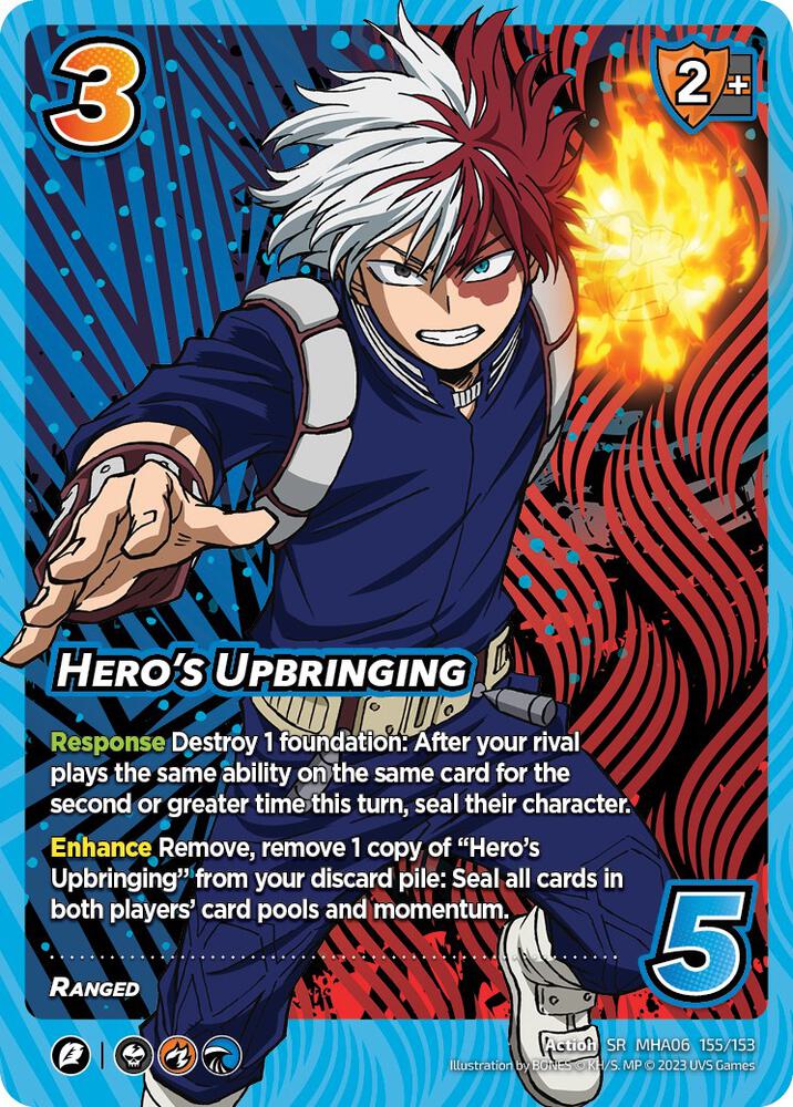 Hero's Upbringing - UniVersus: My Hero Academia: Jet Burn