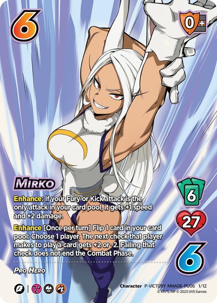 Mirko (Plus Ultra Pack 6 Victory) - UniVersus: My Hero Academia