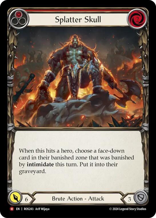 Splatter Skull - Rosetta - Flesh and Blood TCG - TCGplayer.com