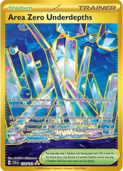 Area Zero Underdepths - 174/142 - SV07: Stellar Crown - Pokemon