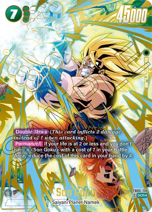 Son Goku - FB05-119 (Alternate Art) - New Adventure - Dragon Ball