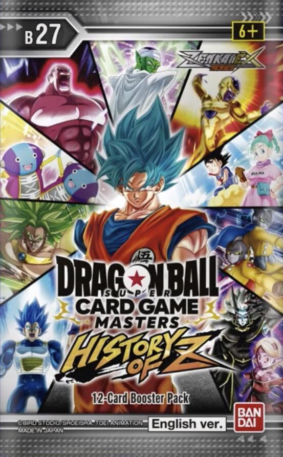 History of Z Booster Pack - History of Z - Dragon Ball Super
