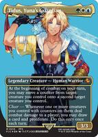 Tidus, Yuna's Guardian (Borderless) (Surge Foil) - Commander