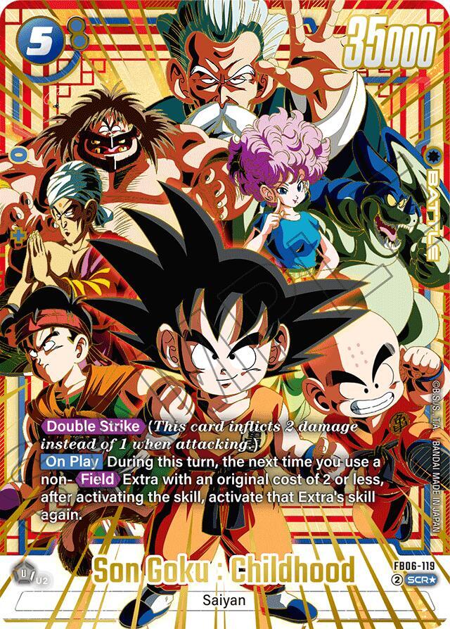 Son Goku : Childhood - FB06-119 (Super Alternate Art) - Rivals