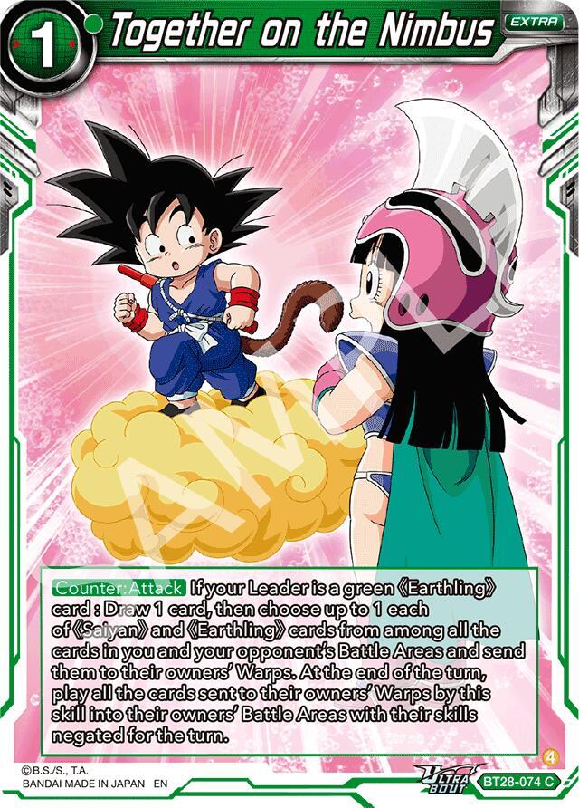 Together on the Nimbus - Prismatic Clash - Dragon Ball Super