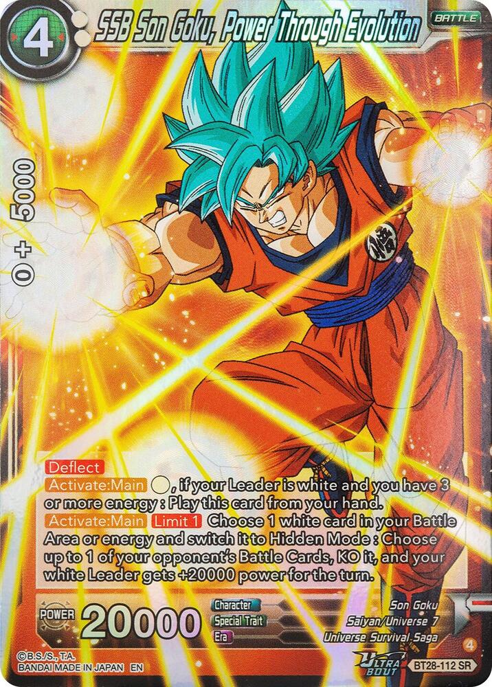 SSB Son Goku, Power Through Evolution - Prismatic Clash - Dragon