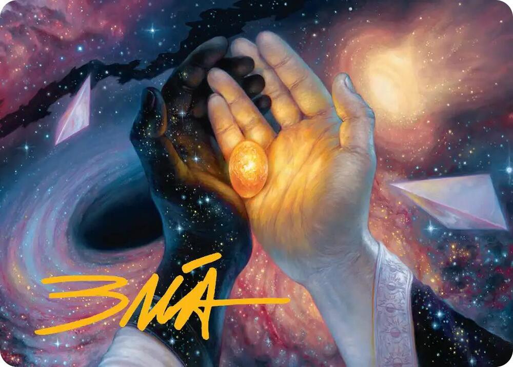 The Soul Stone Art Card (Gold-Stamped Signature) - Art Series