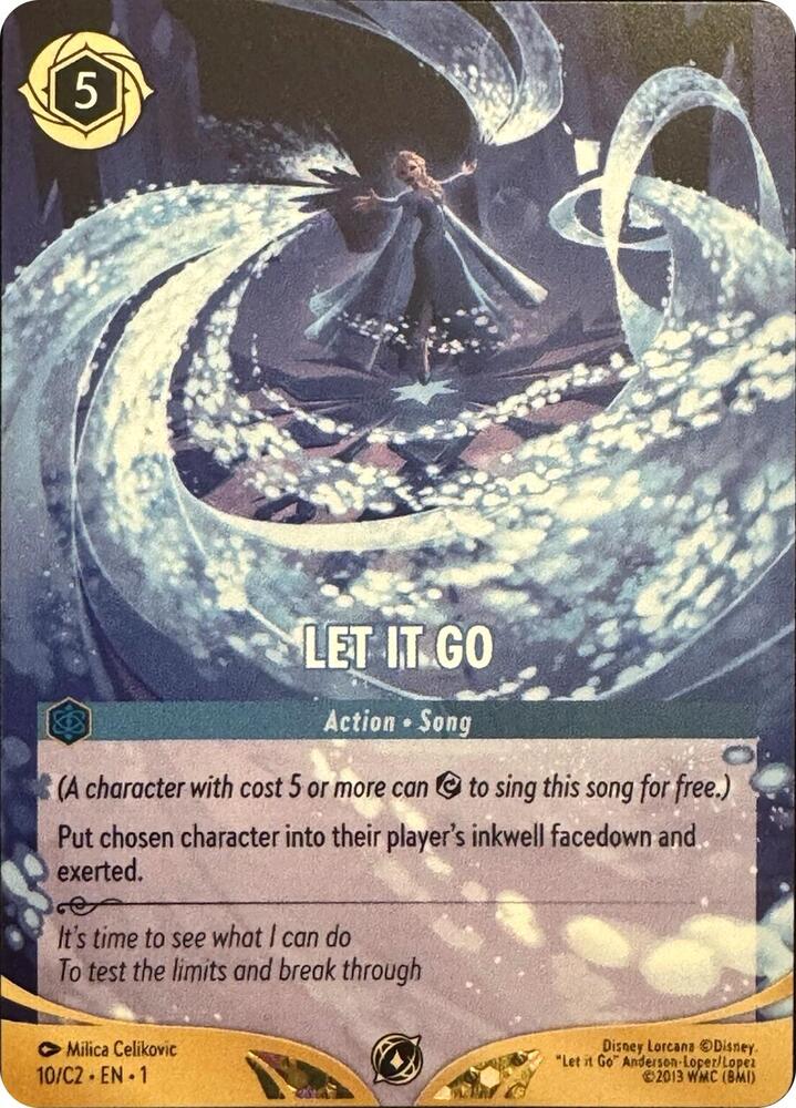 Let It Go (Disney Lorcana Challenge) - Disney Lorcana Promo Cards