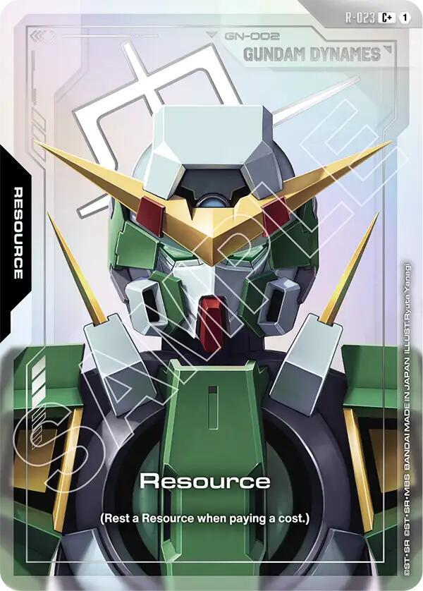Resource (R-023) (C+) - Steel Requiem - Gundam Card Game