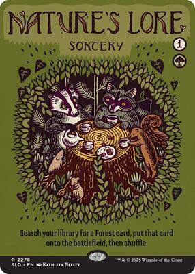 Nature's Lore (2278) - Secret Lair Drop Series - Magic: The