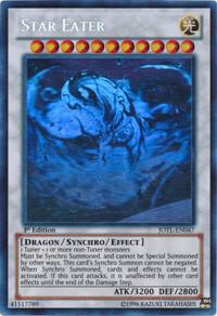 Star Eater (Ghost Rare) - Judgment of the Light - YuGiOh
