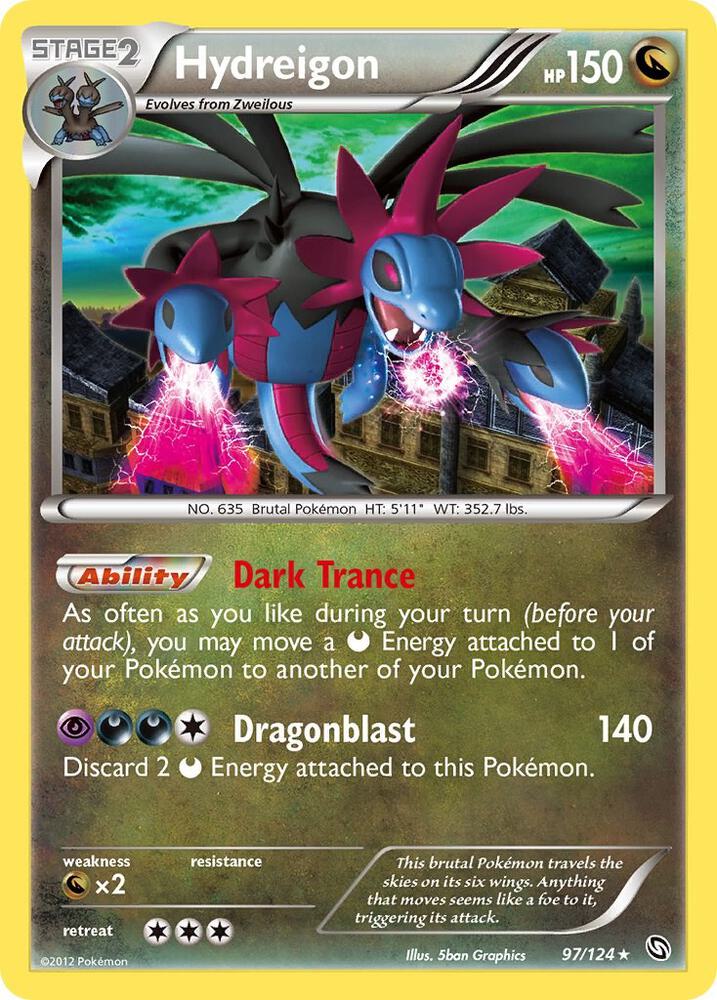 Hydreigon (97) - Dragons Exalted - Pokemon - TCGplayer.com