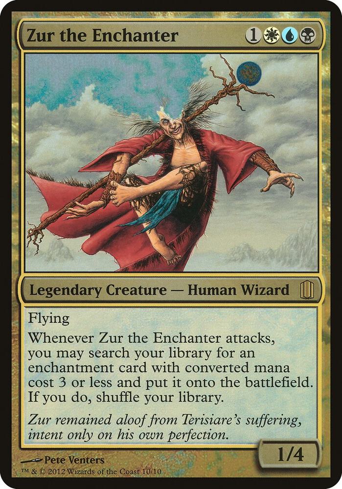 Zur the Enchanter (Commander's Arsenal) - Oversize Cards - Magic