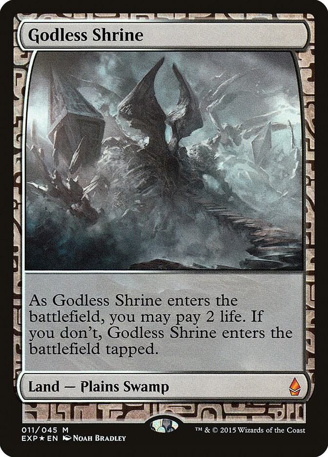 Godless Shrine - Zendikar Expeditions - Magic: The Gathering
