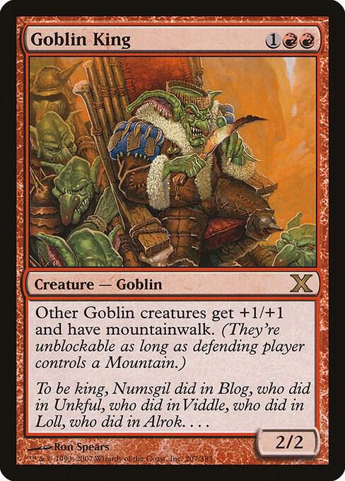 Goblin King - 10th Edition - Magic: The Gathering - TCGplayer.com