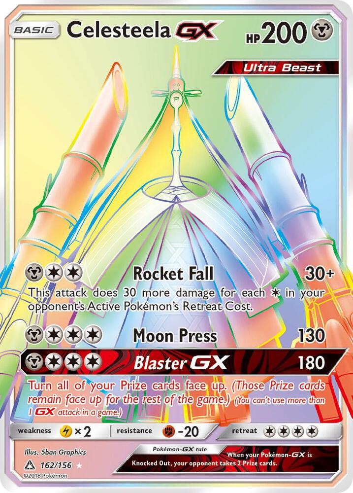 Celesteela GX (Secret Rare) - SM - Ultra Prism - Pokemon