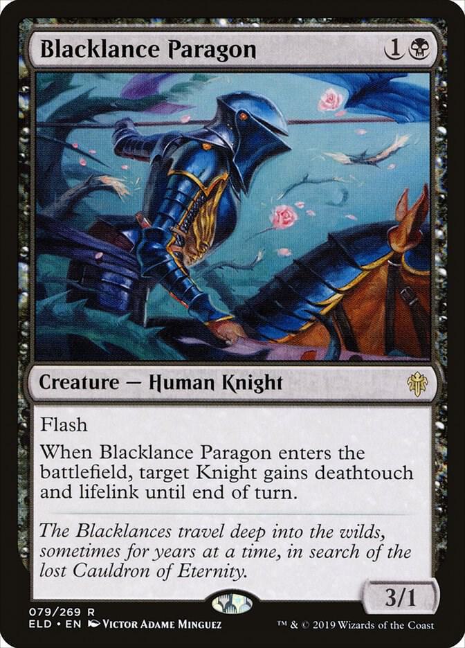 Blacklance Paragon - Throne of Eldraine - Magic: The Gathering