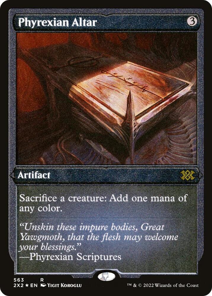 Phyrexian Altar (Foil Etched) - Double Masters 2022 - Magic: The