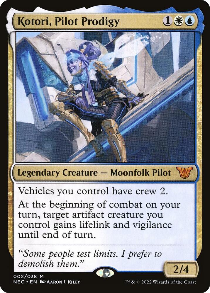 Kotori, Pilot Prodigy - Commander: Kamigawa: Neon Dynasty - Magic