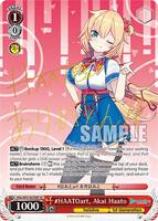 HAATOart, Akai Haato (SP) - hololive production - Weiss Schwarz