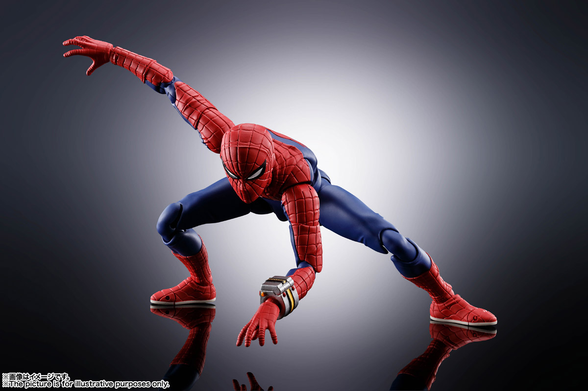 東映TVシリーズのスパイダーマンがアクションフィギュアに、巨大