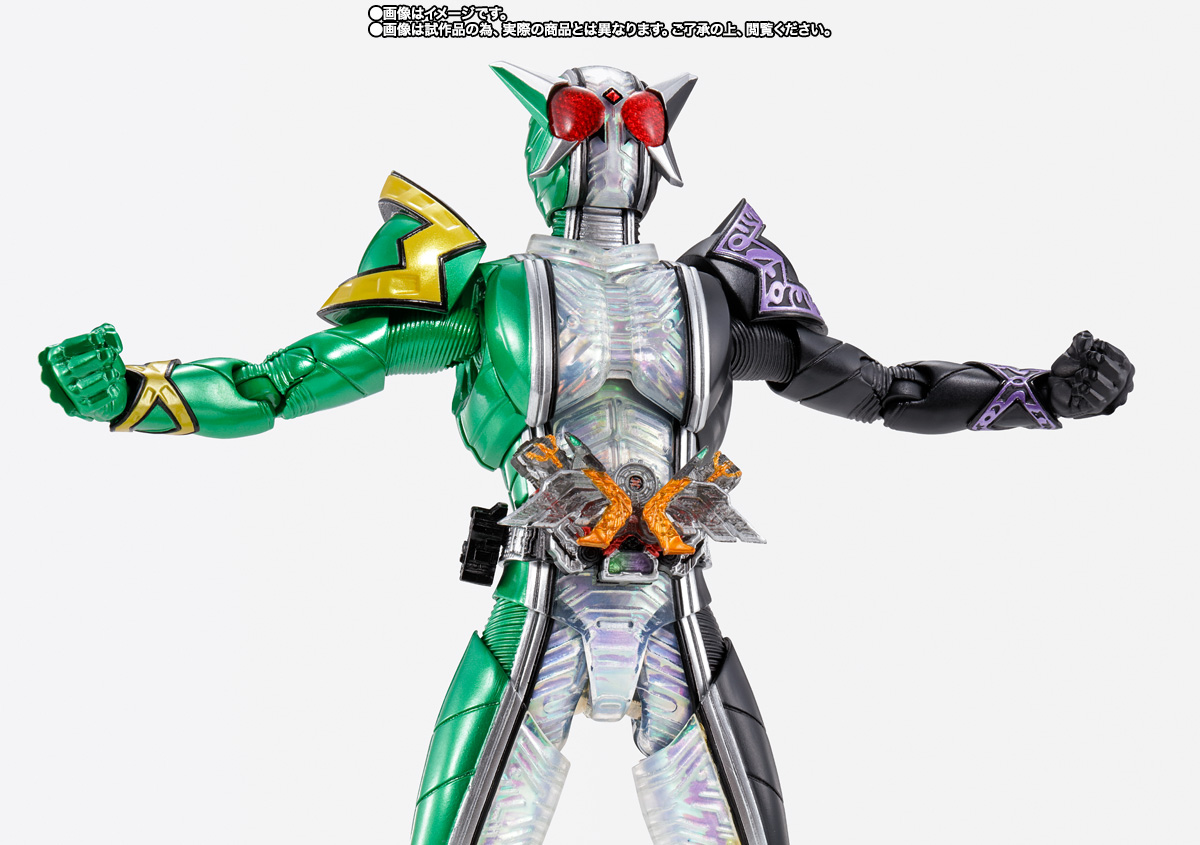 S.H.Figuarts（真骨彫製法） 仮面ライダーW サイクロンジョーカー