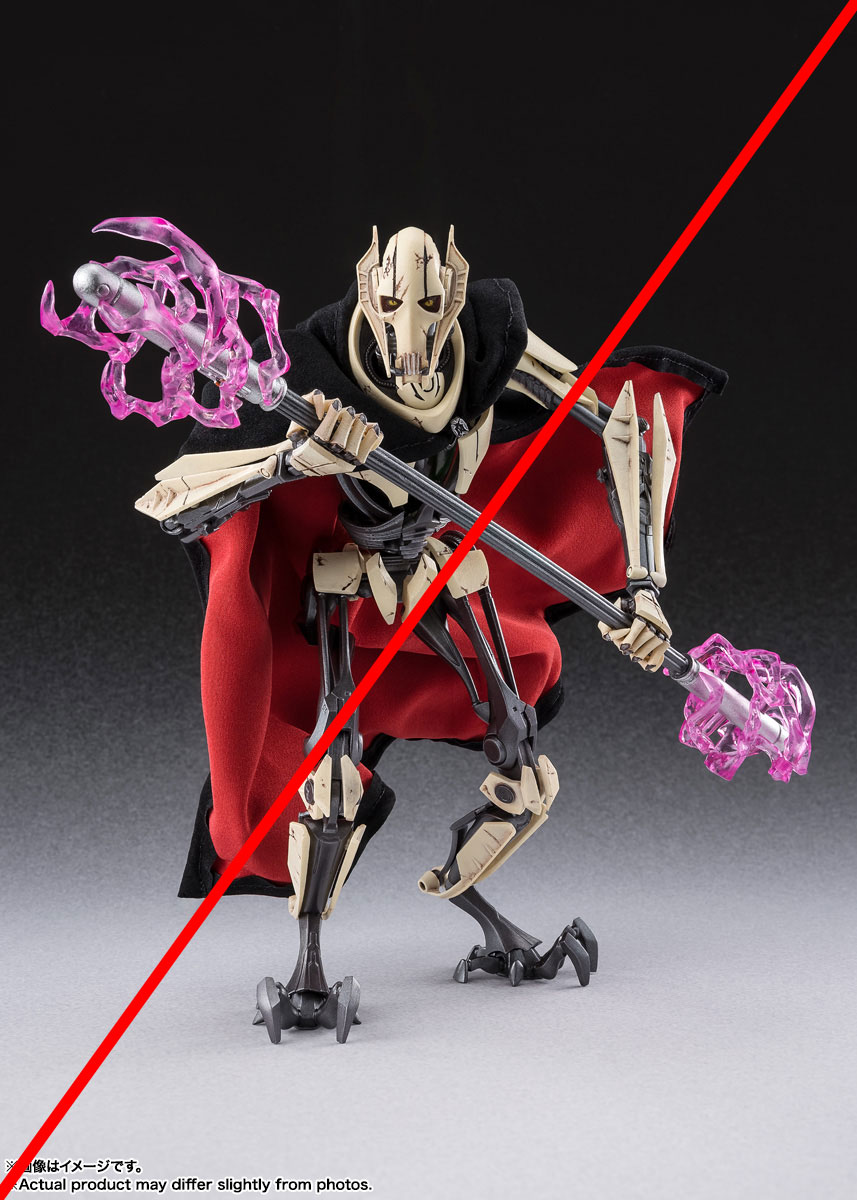 お詫びと訂正]「S.H.Figuarts グリーヴァス将軍（STAR WARS: Revenge