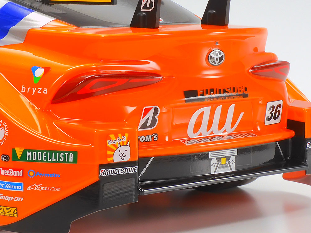 タミヤ AUスープラ 1/10 ボディ tt-02 tt-01 スーパーgt 1/10RC au TOM'S