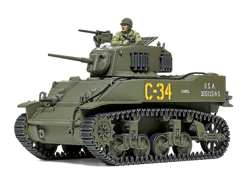 1/48 アメリカ軽戦車 M5A1 スチュアート: スケールモデル｜TAMIYA SHOP