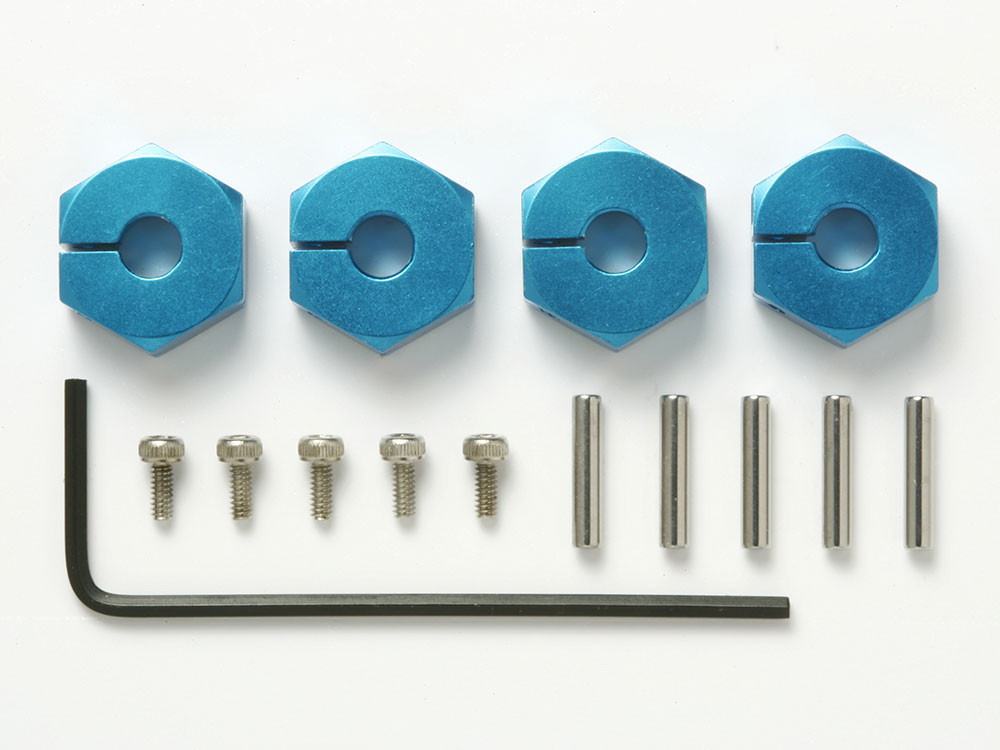 OP.823 クランプ式アルミホイールハブ（5mm厚）: RCモデル｜TAMIYA