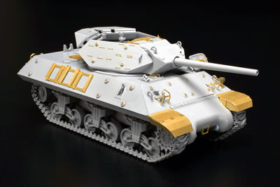 1/48 アメリカM10駆逐戦車 （中期型） エッチングパーツ付: スケール