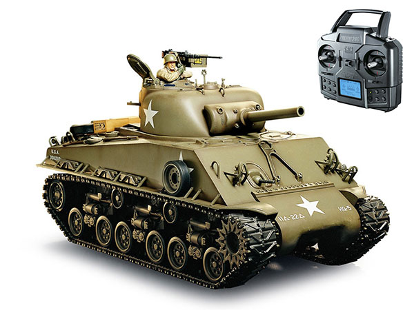 1/16RC M4シャーマン （105mm榴弾砲） フルオペレーションセット: RC