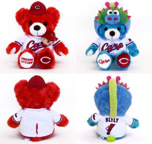 カープ坊や・スラィリーの「ご当地ベア」誕生！飾りたくなる可愛さ