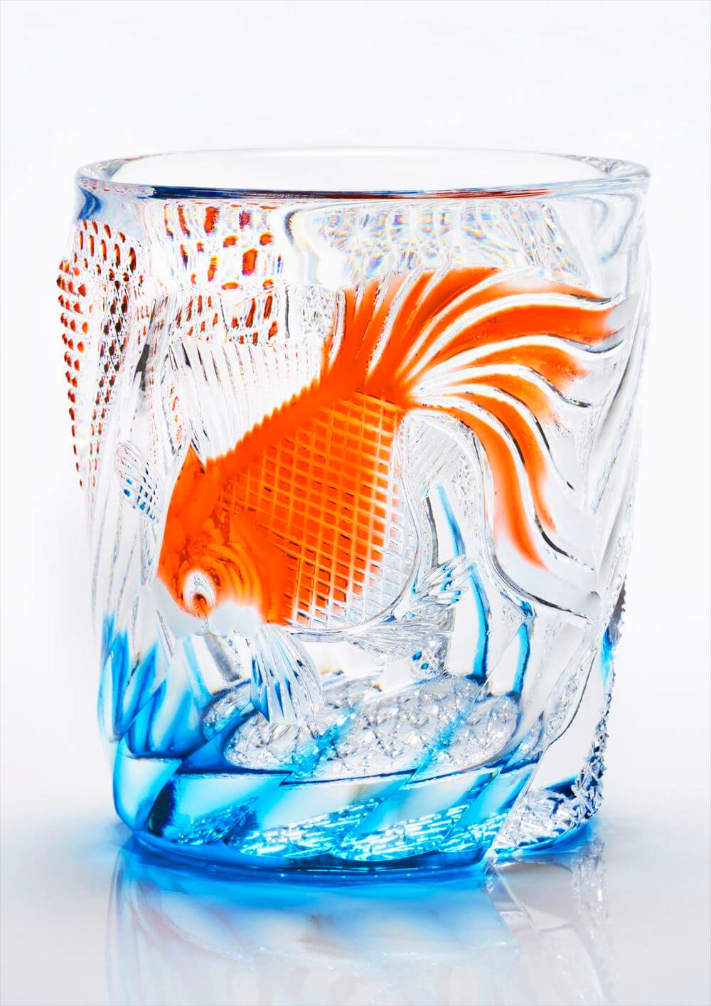 金魚 ◇ オールドグラス｜江戸切子 切子や