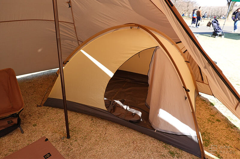 広さ・見た目・機能性すべて良しのワンポールテント、ZANE ARTSの「PS