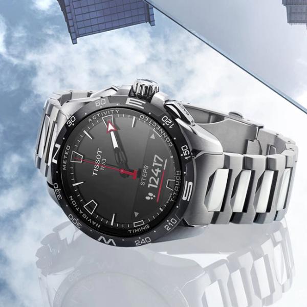 ティソ 腕時計 TISSOT T-タッチ コネクト ソーラー T1214204405100