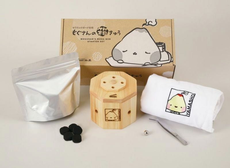 もぐさんの箱きゅう 専用炭化もぐさ 100点入 | タカチホメディカルショップ