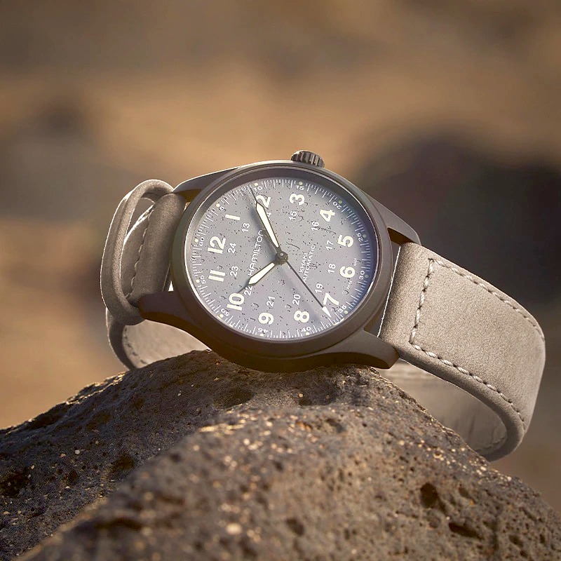 安心なカーキフィールドチタニウムオート38ミリ H70215880 ／ 国内正規