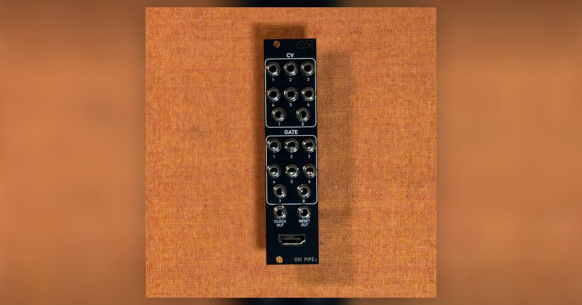 OXI Instruments: OXI Pipe MKII | Takazudo Modular