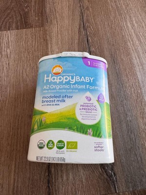 Happy Baby Organic Infant Formula Powder A2 - 22.9 oz : Target