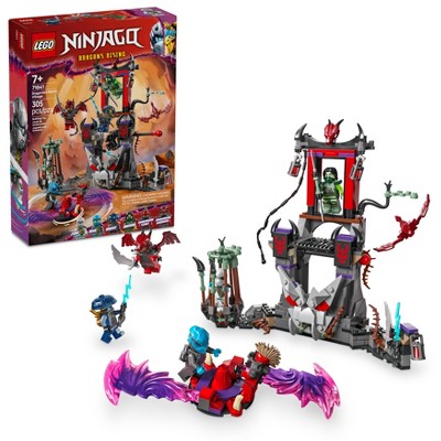 LEGO NINJAGO Dragonian Storm Village Spinner Toy Building Set