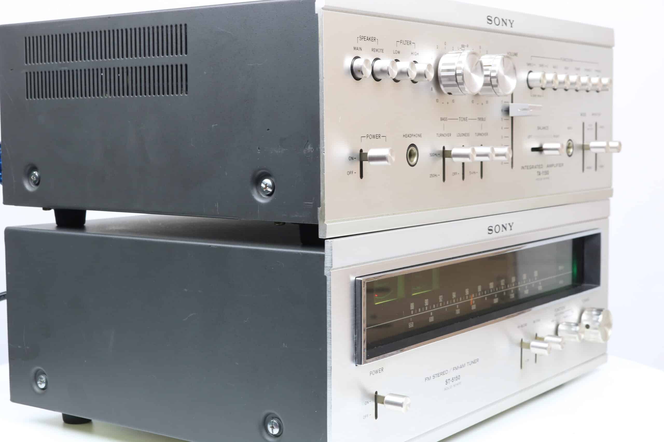 Sony TA-1150 Amplifier + Sony ST-5150 Tuner - Taste For Audio
