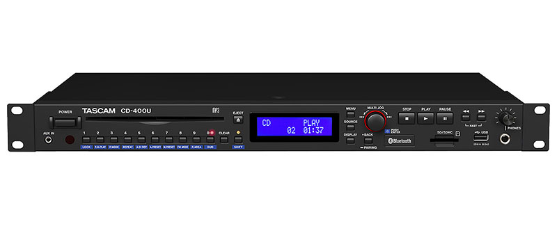 CD-400U | CD/SD/USB Player with Bluetooth® Receiver and FM/AM